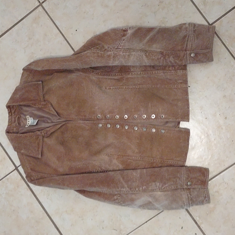 Ladies leather jacket